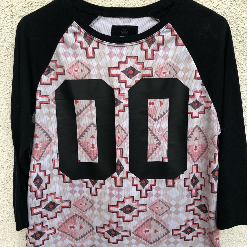 On the byas baseball tee